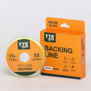 Línea de Pesca con Mosca YYKBlueSky, Respaldo de Dacrón de 8 Hebras, <span class=keywords><strong>55</strong></span> Yardas, 20/30 LBS, Resistente a la Abrasión, Ecológica, de Alta Resistencia y Color Firme - Product Image 2