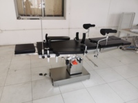 Top vente usine directe pas cher prix manuel hydraulique charnière bouteille de gaz à commande au pied Table d'opération élévatrice