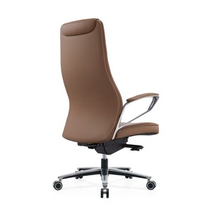 เก้าอี้ผู้บริหารหนังสำหรับนักธุรกิจเก้าอี้คอมพิวเตอร์แบบหมุนได้เก้าอี้ที่ทันสมัยออกแบบตามหลักสรีรศาสตร์ - Product Image 2