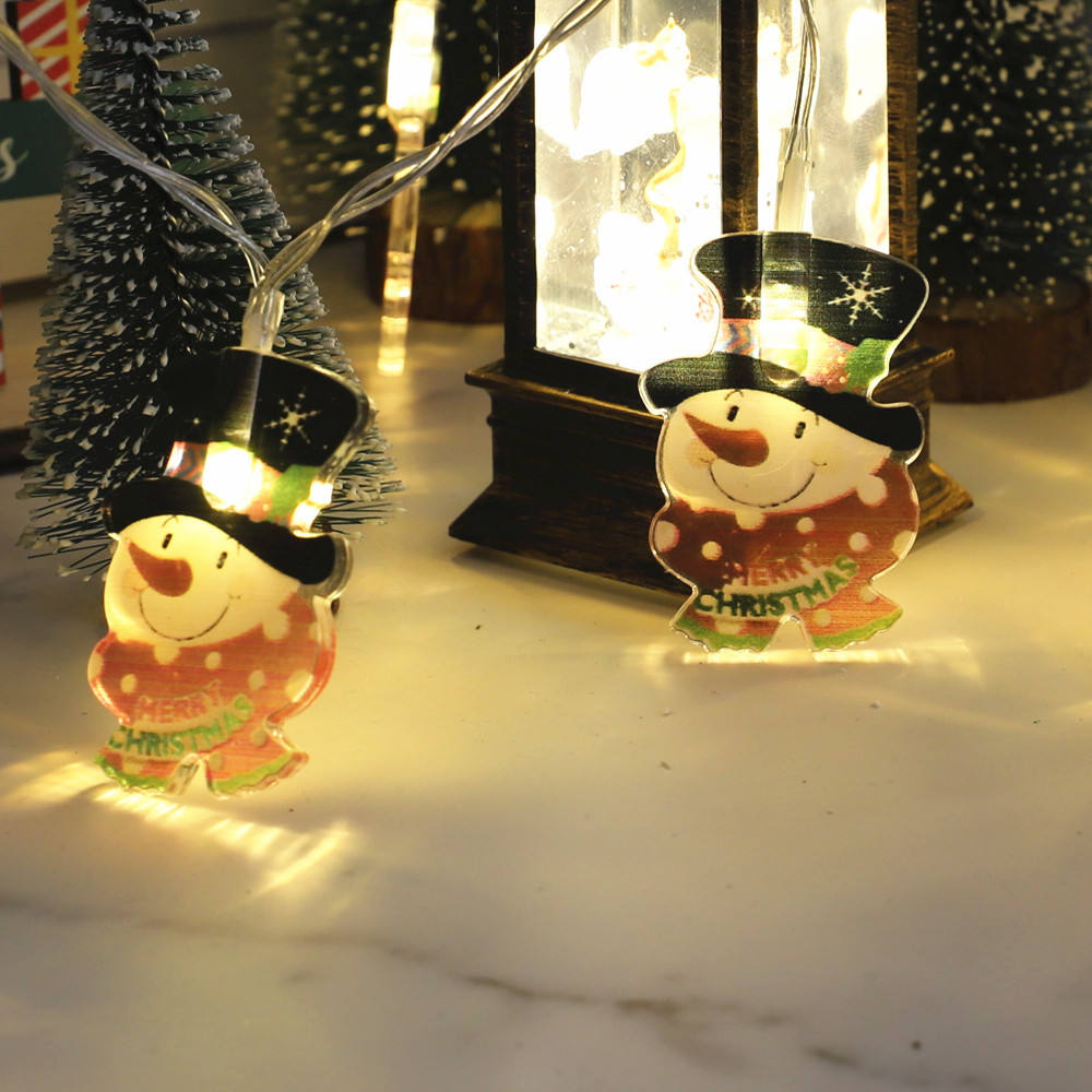 หัวมนุษย์หิมะคริสต์มาสทาสี