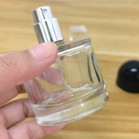 Flacon de parfum atomiseur en verre personnalisé avec logo et étiquettes, flacon pulvérisateur de parfum 30ml 50ml, flacon pulvérisateur d'eau