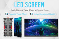 Panneau d'affichage LED Vidos Full hd étanche scène LED Tv grand écran vidéo écran mural écran d'affichage numérique