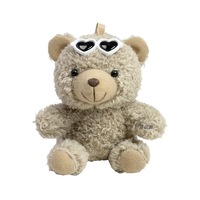 Pendentif Ours en Peluche de Haute Qualité avec Lettre Personnalisée, Breloque de Sac Multicolore pour Détaillants