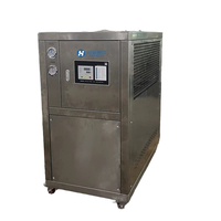 Refroidisseur d'eau industriel haute précision à refroidissement par air, nouvelles fonctionnalités automatiques, compresseur R410A, moteur, pompe essentielle pour le refroidissement