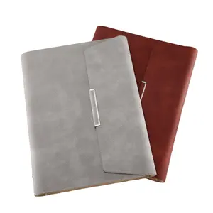 New design PU leather customized logo notebook