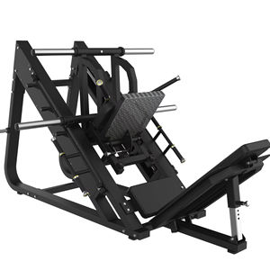 Machine de presse à jambes pour fessiers, quadriceps, gastrocnémis – Appareil commercial à charge de plaques pour l'entraînement des muscles du bas du corps en salle de sport - Product Image 5