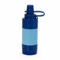 Kit de survie d'urgence portable et léger pour activités de plein air, Filtertech S5 1500L, petite paille filtrante pour eau potable sécurisée