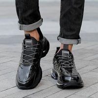 Chaussures de sport décontractées en maille pour hommes et femmes, style chunky, rehaussantes, de haute qualité, pour la marche et la course, idéales pour le dropshipping