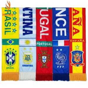 Écharpes épaisses Spot World Cup pour les supporters du Mexique, des États-Unis, du Canada, du Brésil, du Portugal, <span class=keywords><strong>de</strong></span> l'Argentine et des Pays-Bas. - Product Image 1