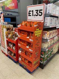 Tùy chỉnh đồ ăn nhẹ hiển thị các tông đứng hạt bánh mì hiển thị giá kẹo thực phẩm sô cô la khoai tây chiên hiển thị các tông sóng - Product Image 4