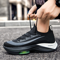 Chaussures de course pour femmes et hommes, baskets de marque avec semelle coussin d'air Marathon épaisse, vente en gros