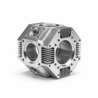 Boîtier laser en aluminium anodisé CZ122, pièces de fraisage CNC de précision, usinage CNC personnalisé