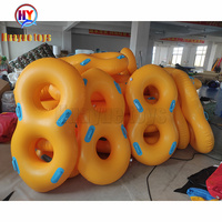 Parc aquatique gonflable, tube flottant pour quatre personnes, bouée de natation
