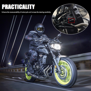 XXUN barre de poignée de montage de guidon de moto pour Yamaha MT07 FZ07 2014-2020 <span class=keywords><strong>Tracer700</strong></span> MT07 Moo Cage 2014-2019 - Product Image 4