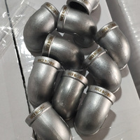 Coude en acier inoxydable haute pression SS304 à filetage femelle