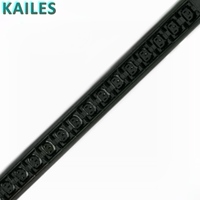 KAILES(KLS) Série K44I PDU IP monophasé 32A surveillé avec 24 prises C13 + 6 prises C19 + prises à échange à chaud, boîtier en aluminium, 200-240VAC, PDU OEM/ODM