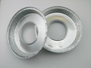 Bandeja Redonda de Aluminio para Horno <span class=keywords><strong>Omnia</strong></span>, Molde para Pan y Pasteles, Molde de Papel de Aluminio para Hornear Pasteles - Product Image 5