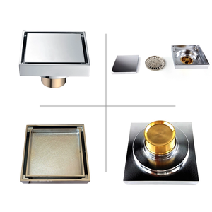 ที่ใส่กระเบื้องในห้องน้ำที่มีคุณภาพสูงท่อระบายน้ำพื้นห้องน้ำที่ระบายน้ำจากทองเหลืองในห้องครัว - Product Image 5