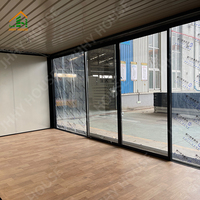Bureau combiné pliable mobile de haute qualité Maison de conteneur pliable modulaire Maisons préfabriquées Maison préfabriquée