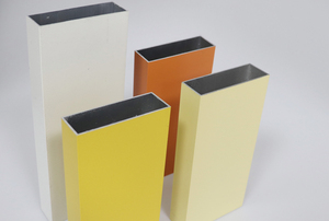 6000 serie di alluminio profilo estruso in polvere rivestimento con più colori personalizzabile taglio piegatura servizi di saldatura - Product Image 5