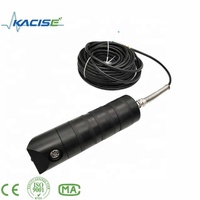 Débitmètre Doppler portable pour l'eau avec capteur de température intégré Support OEM personnalisable