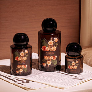 Difusor de Aromas Aikun Personalizable de 110ml/200ml, Botella de Vidrio para Aceites Esenciales, Difusor de Fragancia sin Llama, Regalo con Aroma Duradero - Product Image 2