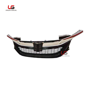 Di alta Qualità Dell'automobile del Bicromato di potassio Anteriore Griglia per il 2016 2017 9th Honda Accord Americano sport Paraurti Anteriore griglia superiore - Product Image 4