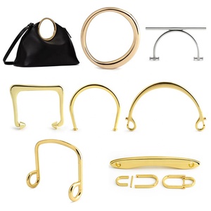 Poignées en métal de luxe en alliage de zinc faites à la main, robustes et durables pour sacs, nouvelle saison, accessoires DIY, pièces de décoration, fermoirs de connexion - Product Image 4