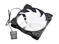 Ventilateurs de boîtier d'ordinateur silencieux QiuzAim Multi (lot de 3/4/5/6) 120 mm avec connecteur d'alimentation 4 broches de type D et effets d'éclairage LED pour modification PC