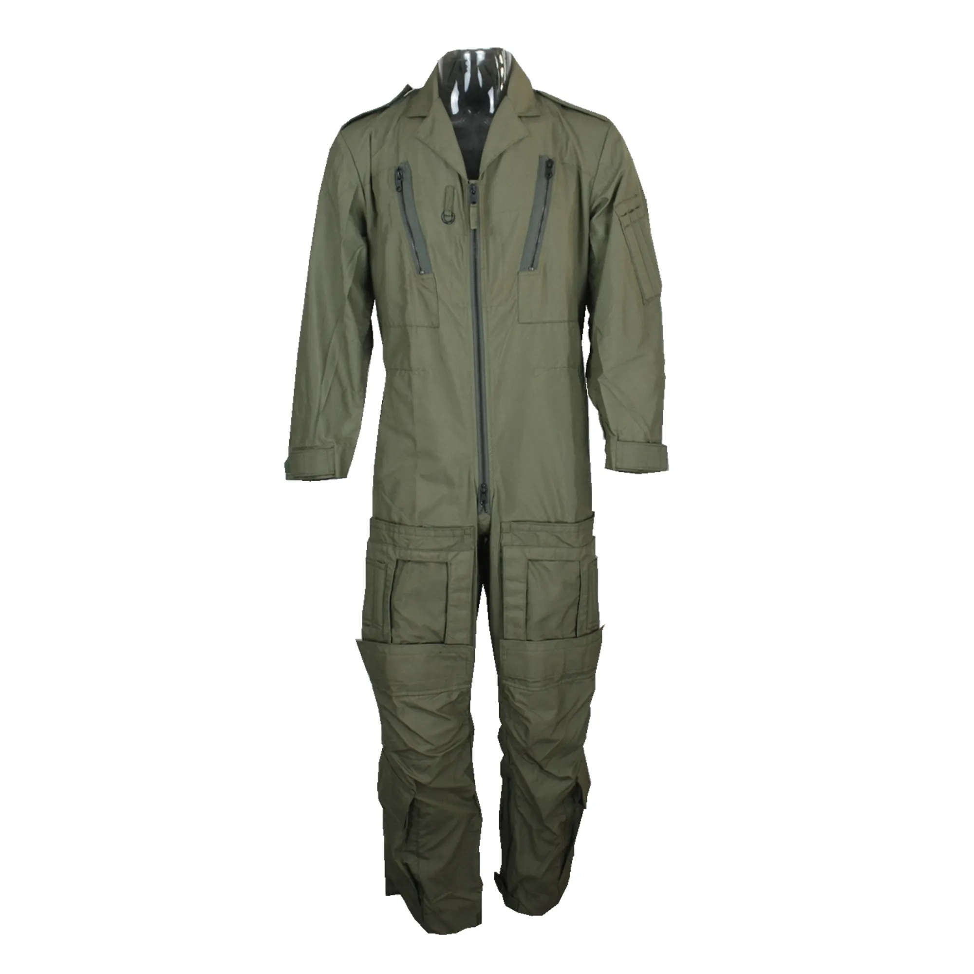 Benutzer definierte Multi Pocket Knies chützer Arbeits kleidung Uniform Inherent Flame Resistant Jacket Flight Pilot FR Overalls