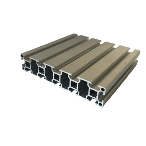 Perfil de Aluminio Anodizado Industrial de Fácil Montaje, Serie 6000, 3090/30150, Servicios de Extrusión, Soldadura, Doblado y Corte, Ranura en T - Product Image 4
