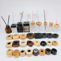 Tapa de Madera de Fresno Natural de Alta Calidad, Fabricante OEM/ODM para Envases de Lujo, Tapa de Madera para Botellas de Perfume