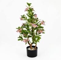 Arbre artificiel en pot Myrte Candida pour décorations de mariage, maison, hôtel, centre commercial, jardin, balcon, café, bureau