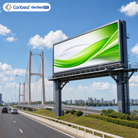 Écran d'affichage publicitaire numérique LED étanche Canbest pour l'extérieur, idéal pour les centres commerciaux et les zones routières