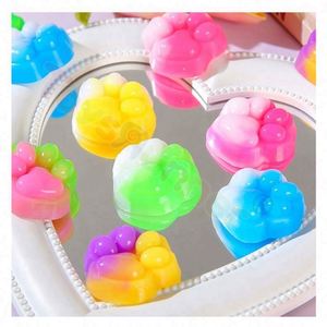 12pcs Cat Paw Mochi <b>Squishy</b> Ball Gift Set Ultra Soft TPR Material Sensory Fidget Stress Relief Therapy Kawaii Squeeze Toys - Product Image 4