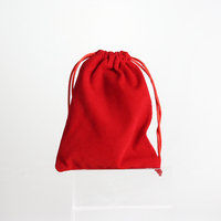 Sacs de rangement cosmétiques en flanelle et velours personnalisés avec logo et couleur Uzone, imprimés à l'écran et estampés à chaud, petits, vente en gros