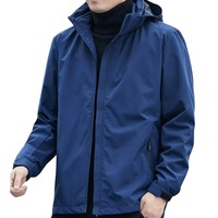 Nouvelle arrivée, veste softshell imperméable doublée de polaire pour homme, avec logo personnalisé et blocs de couleur, pour l'hiver