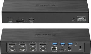 Station d'accueil Wavlink Displaylink 100W Thunderbolt 5/4 USB-C/A <span class=keywords><strong>M1</strong></span>-M5 <span class=keywords><strong>Mac</strong></span>/MacBook Neo/Windows/Chrome UG39PD8 pour Macbook - Product Image 2