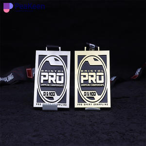 Fabrication de médailles de sport personnalisées d'artes Marciales Jiu Jitsu basket-ball médailles de récompense en plastique - Product Image 5