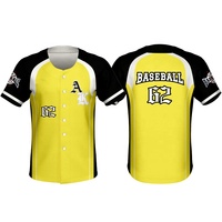 Maillot de baseball personnalisé avec logo et nom, vente en gros, rayures vintage, sublimation, pour jeunes, vêtements de baseball et softball, maillots de baseball