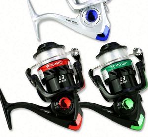 Carrete de Pesca Giratorio de Plástico y Metal Serie FF3000-7000, 13 Rodamientos de Bolas, Arrastre Máximo de 3KG, Relación de Engranajes 5.2:1, Alta Calidad, 3 Ríos - Product Image 5
