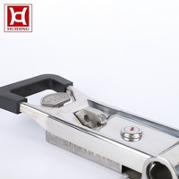 Serrure de porte arrière de camion en acier inoxydable 304 galvanisé et zingué, barre de verrouillage pour boîte à outils, conteneur maritime, camion à benne basculante et sac de transport