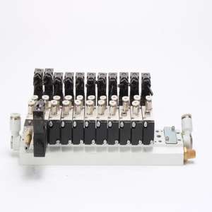 Barang baru stok asli 9x Av110-06 2x Av130c-06 katup udara Solenoid Manifold untuk pemrograman PLC kontrol industri RS485 - Product Image 1