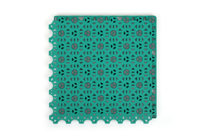 Dalles de gazon artificiel emboîtables en matériau TPE Enlio, élastiques, pour terrains de sport de basketball en extérieur, écologiques et ignifuges - Product Image 3