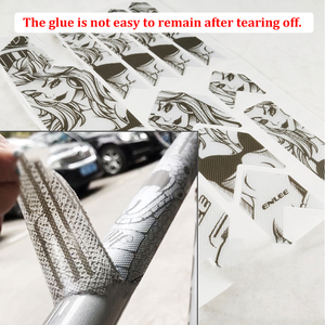 ENLEE — <span class=keywords><strong>Film</strong></span> protecteur <span class=keywords><strong>de</strong></span> cadre <span class=keywords><strong>de</strong></span> vélo <span class=keywords><strong>de</strong></span> montagne/route, en PVC, personnalisable, nouveau modèle 2020 - Product Image 5