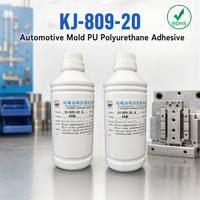 Pegamento de Poliuretano Estructural Profesional KEJIA KJ-809-20 de 3 kg, Alta Resistencia de Unión para Acero, Aluminio, Plástico y Vidrio