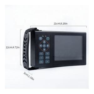 Sistem Pemindai Ultrasonografi Putih Hitam Mesin Ultrasonografi Array Konveks Pemindai Ultrasonografi Diagnostik Portabel Kehamilan Hewan - Product Image 2