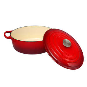 Precio barato utensilios <span class=keywords><strong>de</strong></span> cocina <span class=keywords><strong>de</strong></span> <span class=keywords><strong>hierro</strong></span> <span class=keywords><strong>fundido</strong></span> Horno Holandés esmalte olla <span class=keywords><strong>de</strong></span> <span class=keywords><strong>hierro</strong></span> <span class=keywords><strong>fundido</strong></span> cazuela - Product Image 3