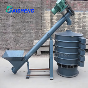 Yüksek Kaliteli Paslanmaz Çelik Eğimli Çimento Tuz Konveyörü Dikey <span class=keywords><strong>Spiral</strong></span> Konveyör Sistemi - Product Image 5