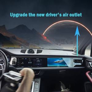 Autoradio multimédia 2DIN 12,3 pouces avec écran double RHD Android CarPlay 12G+256GB pour Porsche Macan 2011-2017 - Product Image 2